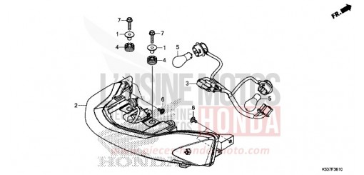 FEUX COMBINES ARRIERE SH300AH de 2017